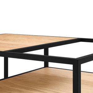 szczegóły wykonania stolika kawowego brick m151 w kolorze czarnym