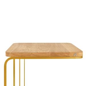 drewniany blat stolika pomocniczego my modern home